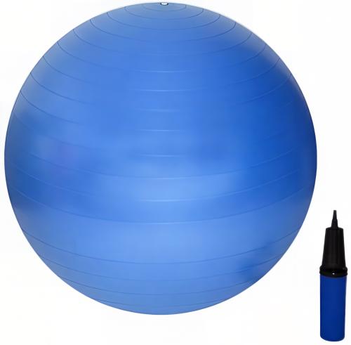 Gymball 65 cm + hustilka modrý