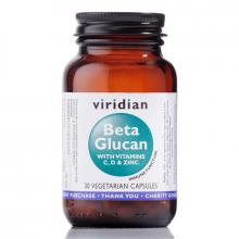 VIRIDIAN Beta Glucan 30 kapslí