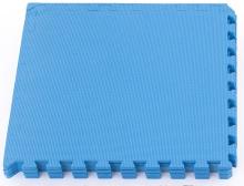 TRINFIT Tatami Fitness T12 set 4 ks - 60 x 60 x 1,2 cm - modrá